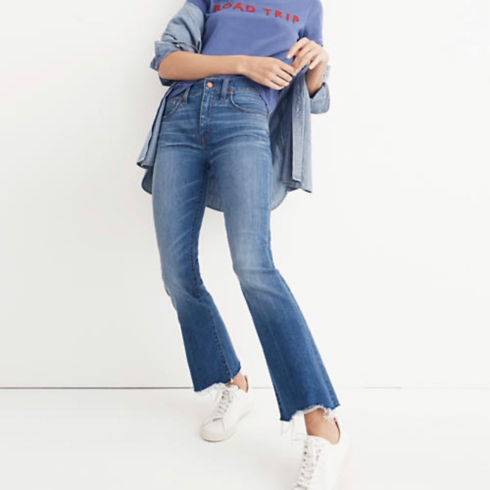 Madewell Cali denim bootcut jeans